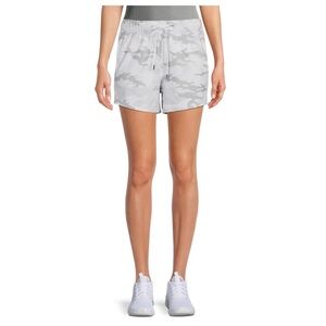 Athletic Works Women's  ButterCore Soft Performance Gym Shorts, color: grey camo